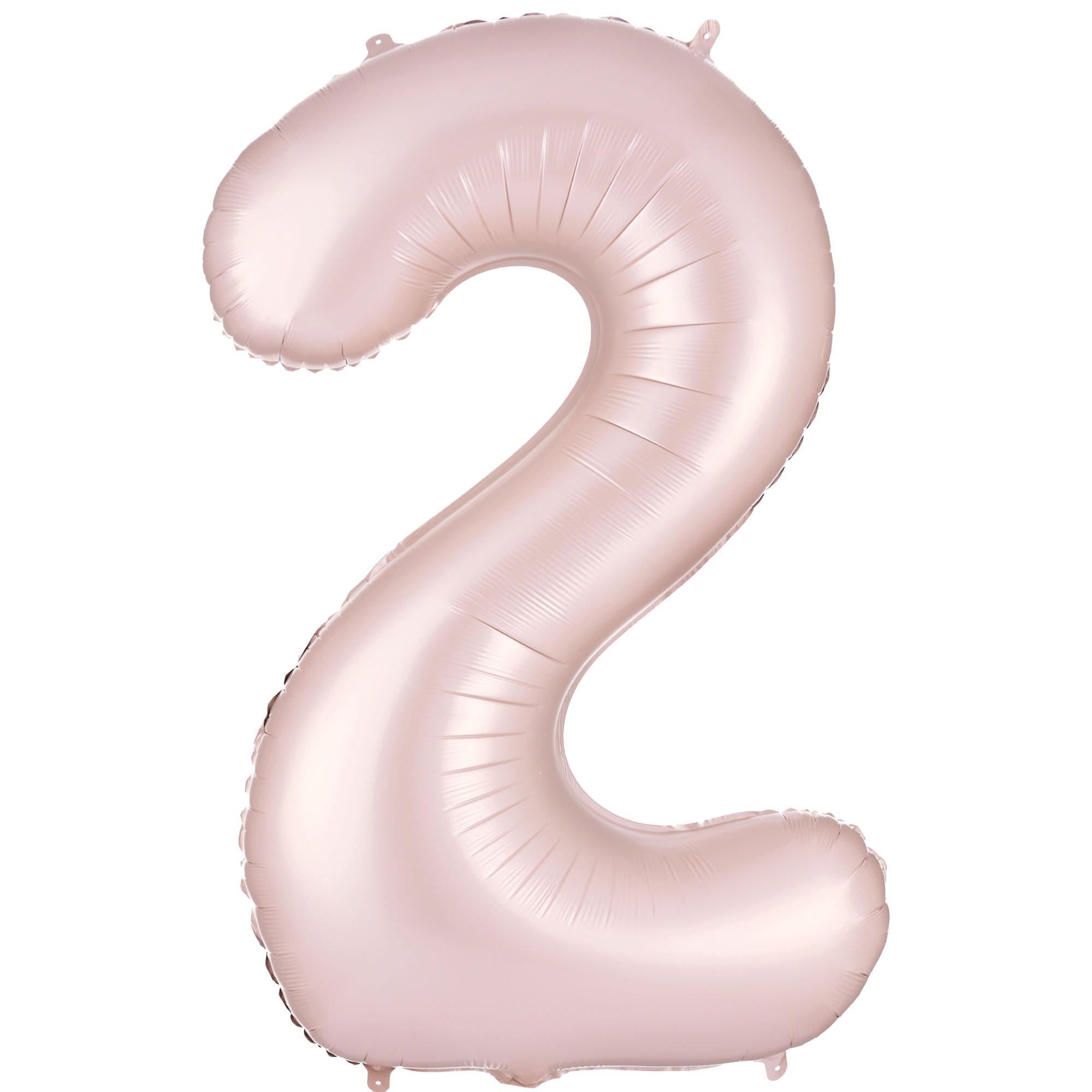 34in Number (0-9) Balloon, Assorted Colors